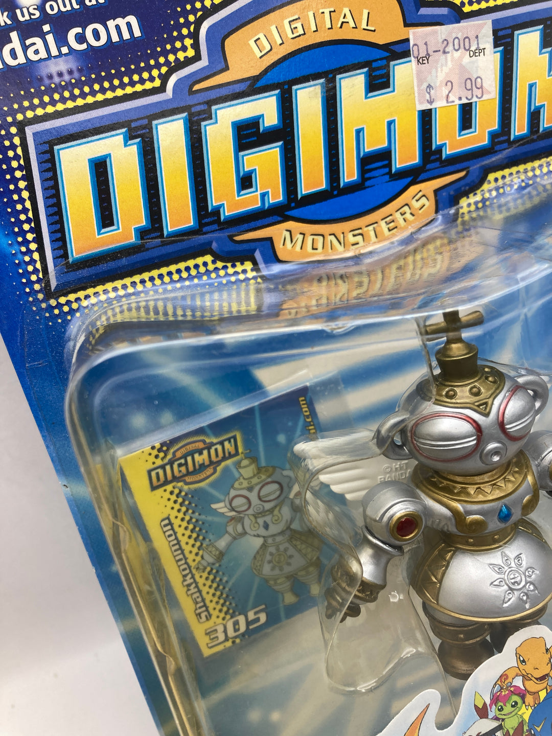 Shakkoumon 3" Digimon Action Feature Figure  2000 - Sealed