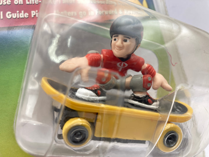 2001 Life-Like Skateboard - Gravity Games - Slot Car Red Shirt