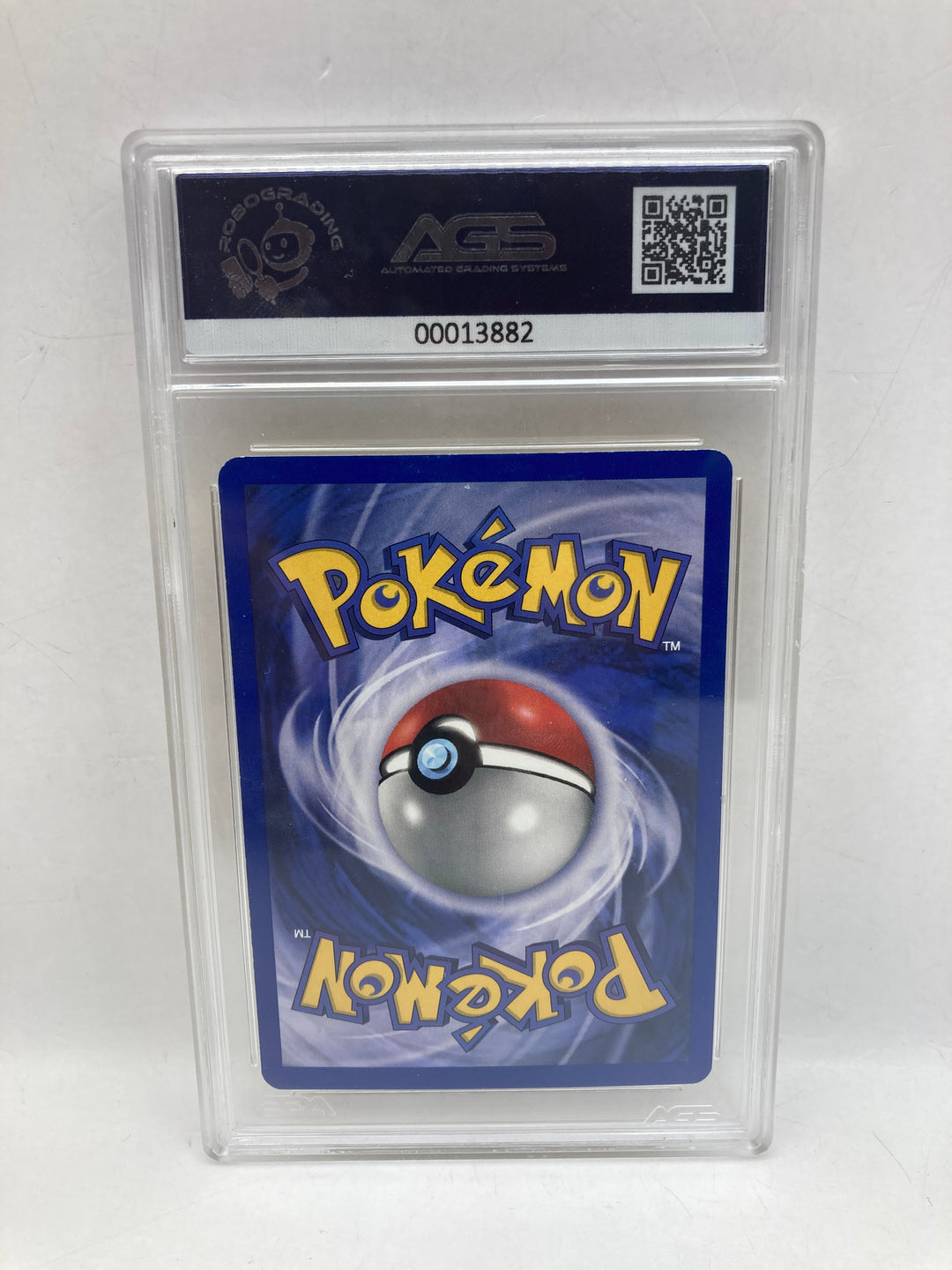Pokemon 2001 Neo Discovery poliwrath Holo #9 AGS 8