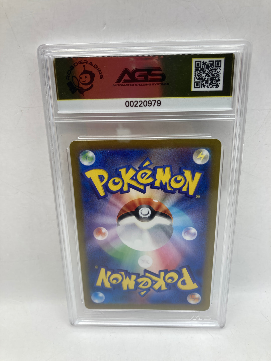 Pokemon 2023 Japanese SV Fa/PLUSLE Ragin Surf Secret #065 AGS 9.5