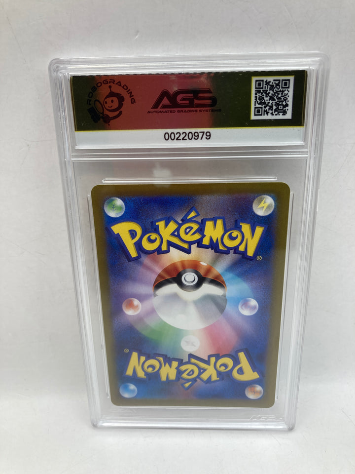 Pokemon 2023 Japanese SV Fa/PLUSLE Ragin Surf Secret #065 AGS 9.5