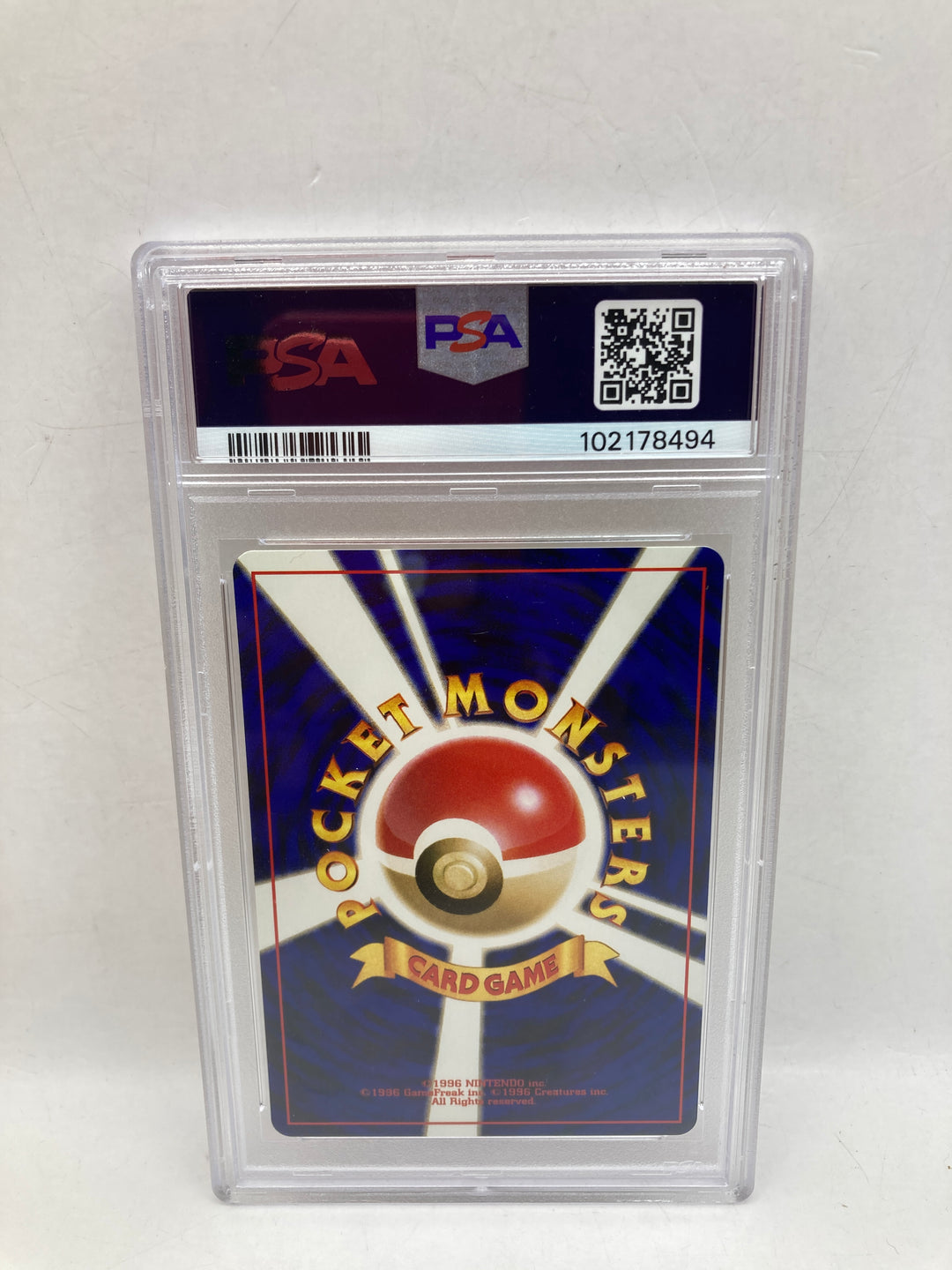 Pocket Monsters 2000 Japanese Neo 3 Farfetch'd #83 PSA 9