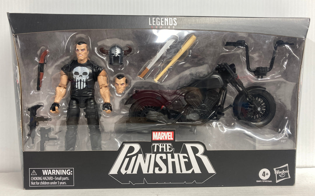 Marvel Legends The Punisher Action Figure Motorcycle Sealed Hasbro Set 2020