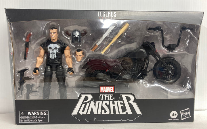 Marvel Legends The Punisher Action Figure Motorcycle Sealed Hasbro Set 2020