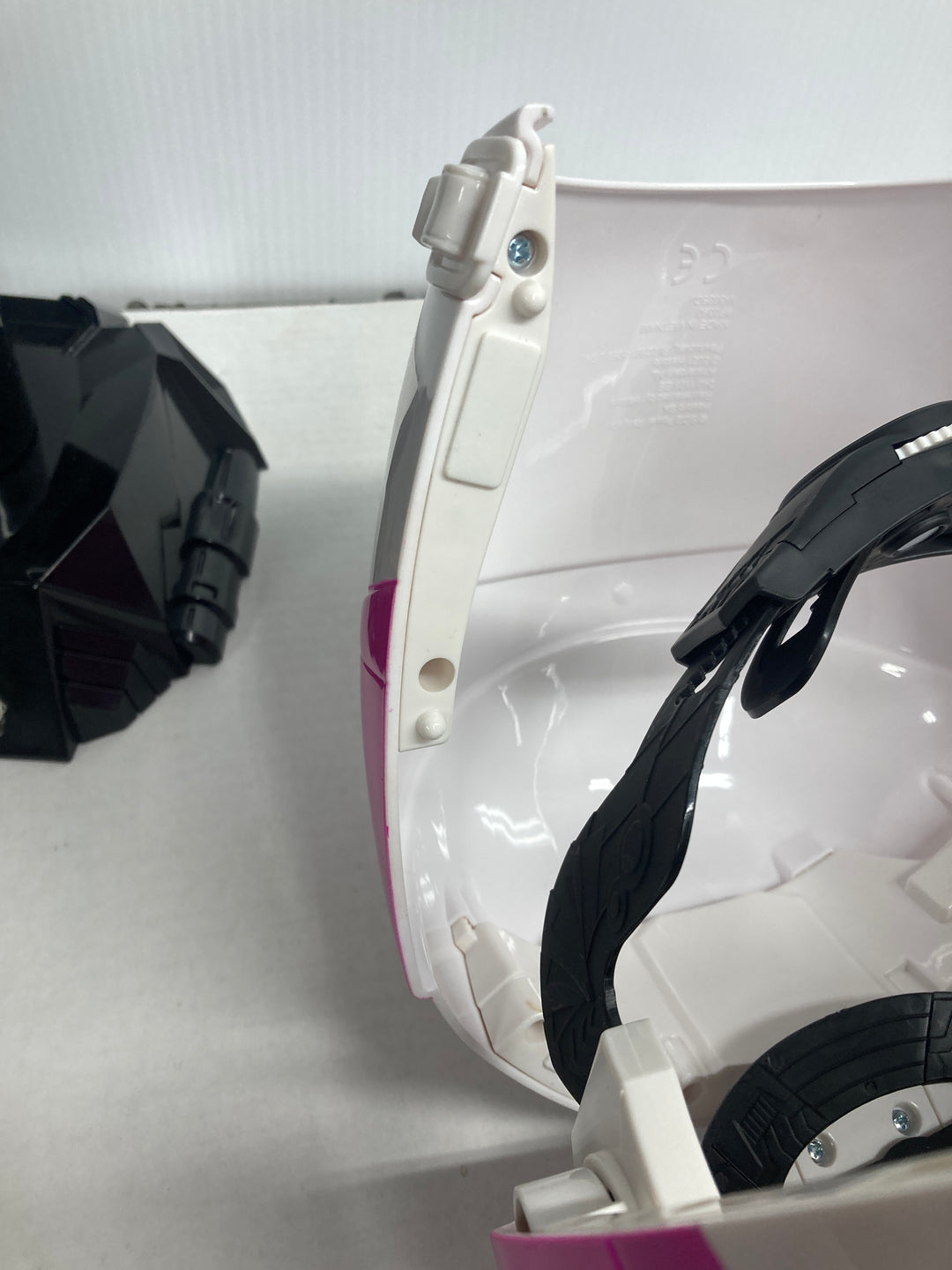 Power Rangers Lightning Collection Pink Ranger Helmet - Open