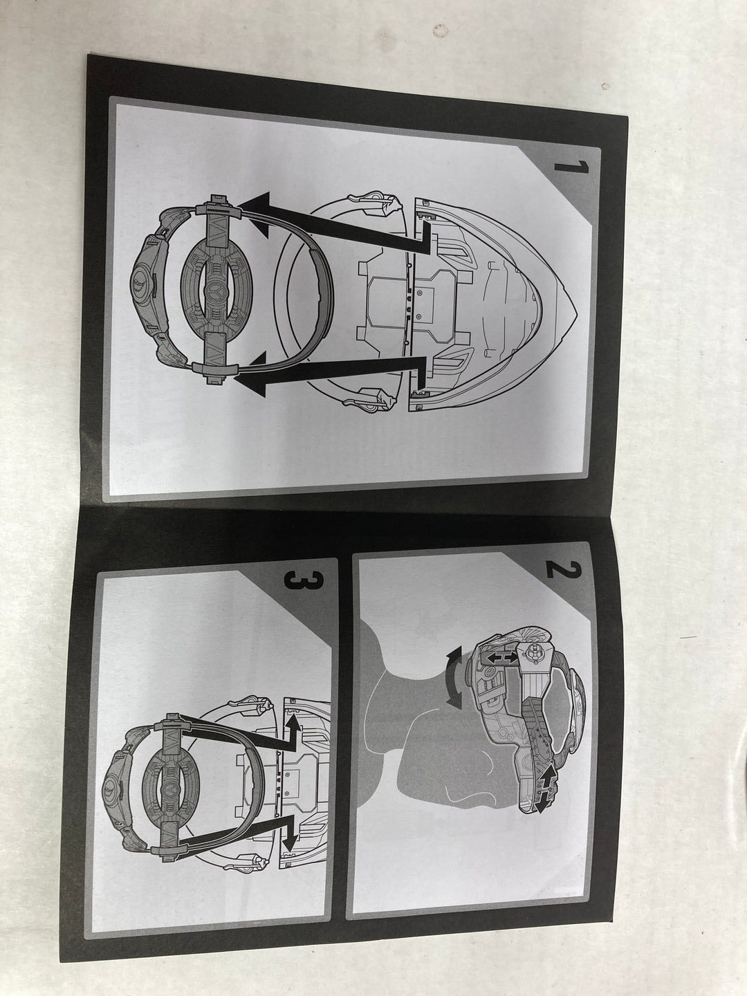 Power Rangers Lightning Collection Pink Ranger Helmet - Open