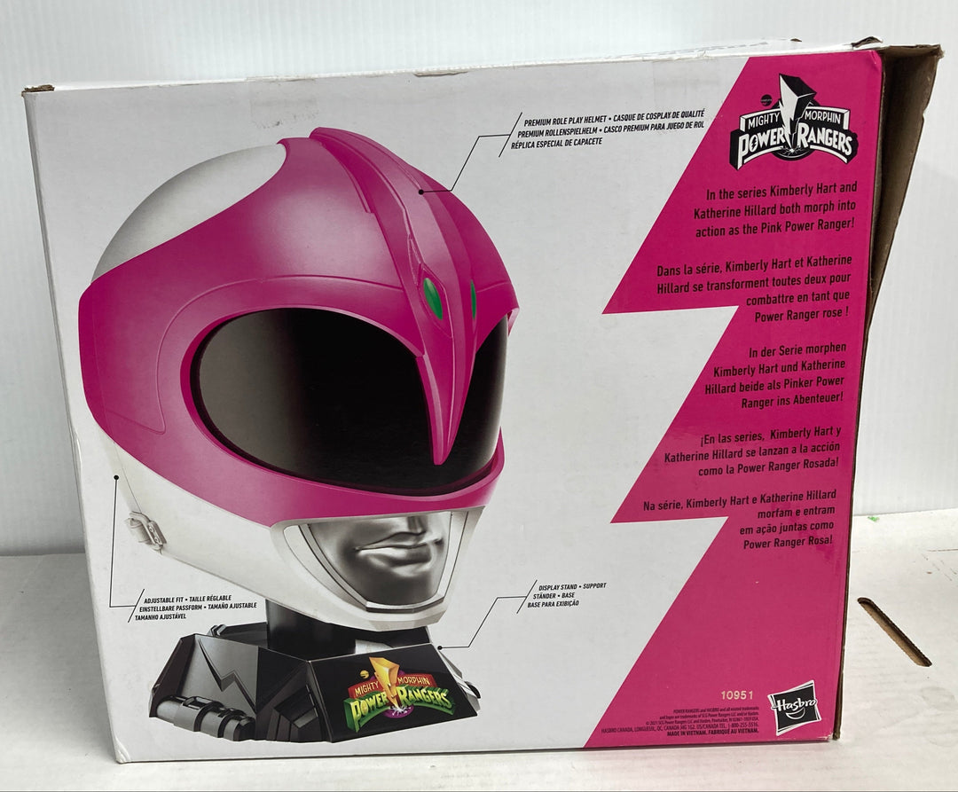 Power Rangers Lightning Collection Pink Ranger Helmet - Open