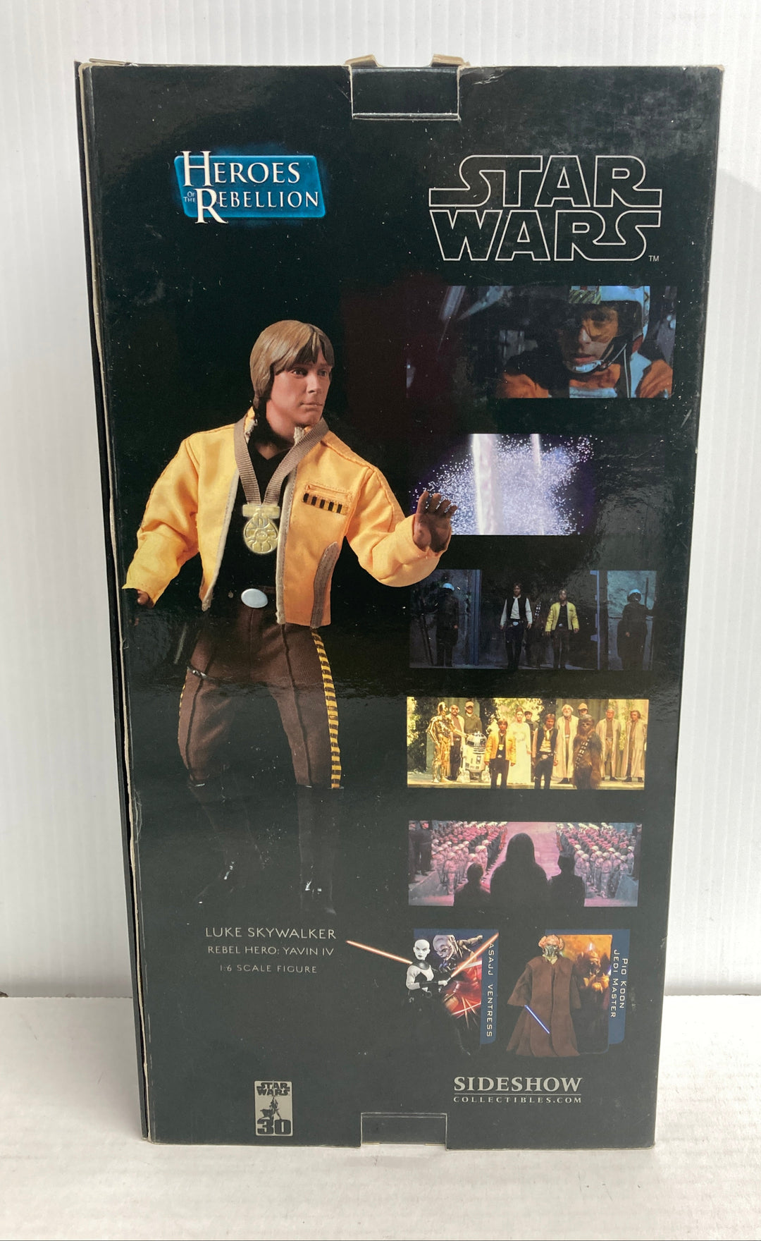 Star Wars Sideshow 1/6 Yavin IV Luke Skywalker Rebel Hero Exclusive 12” Figure