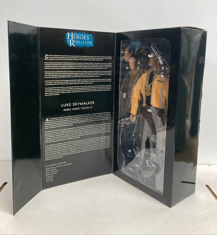 Star Wars Sideshow 1/6 Yavin IV Luke Skywalker Rebel Hero Exclusive 12” Figure