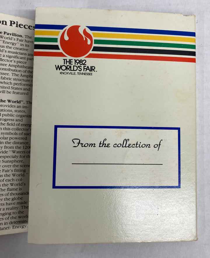 1982 World's Fair 4 Pc Coin Collector Set