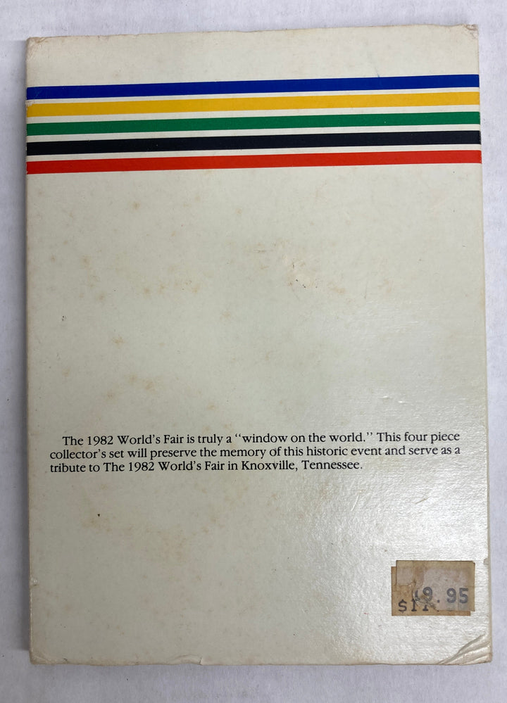 1982 World's Fair 4 Pc Coin Collector Set