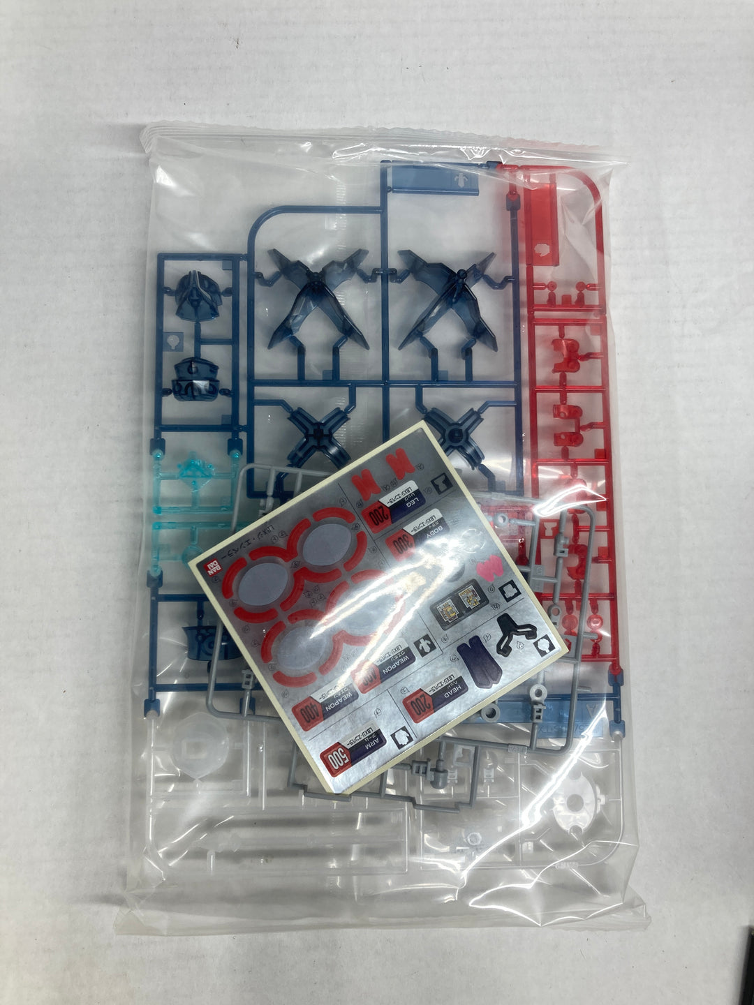 Bandai Japan Senki Lbx Achilles V Mode Vs The Emperor Model Kit Limited Clear Version