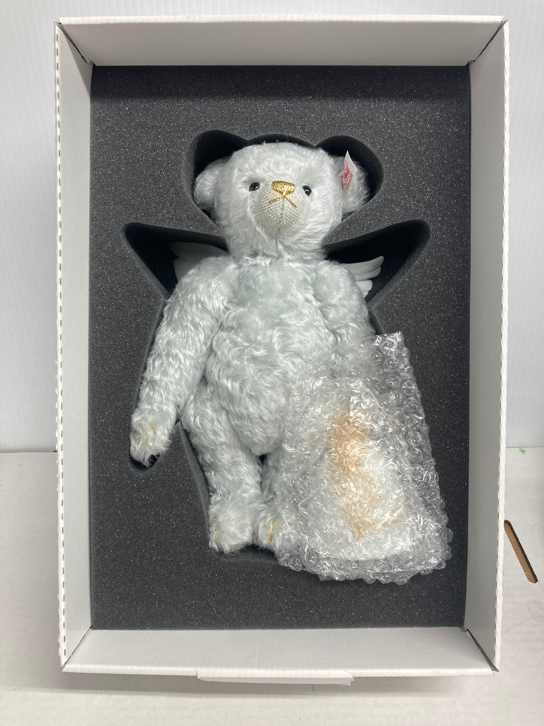 Steiff Lladro Angel Teddy Bear & Bell Ornament 676833 #304 of 2007
