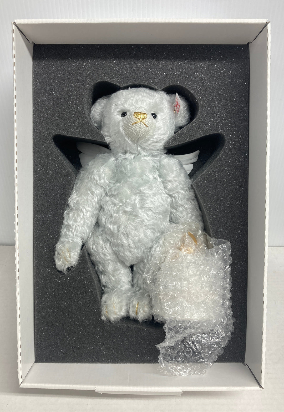Steiff Lladro Angel Teddy Bear & Bell Ornament 676833 #304 of 2007