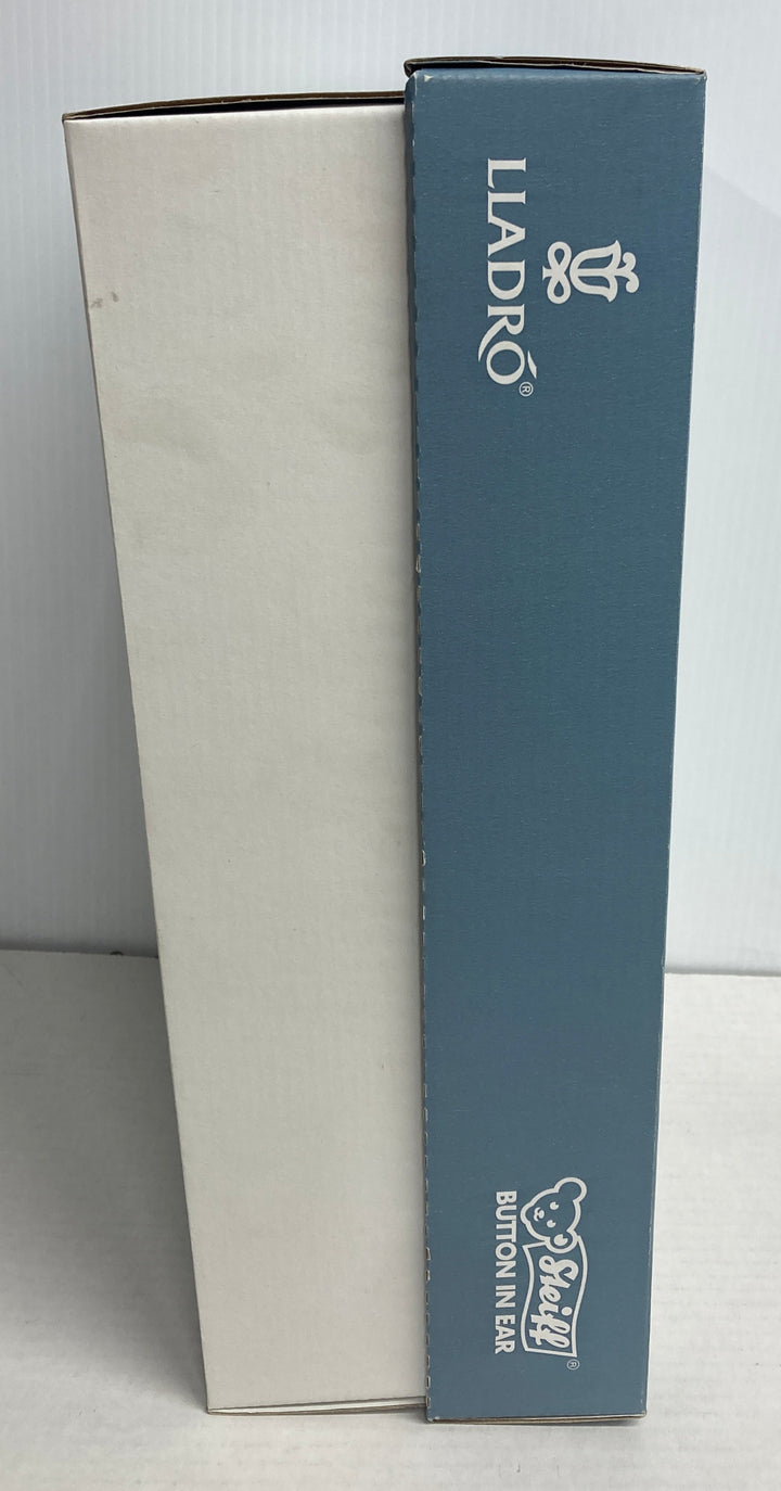 Steiff Lladro Angel Teddy Bear & Bell Ornament 676833 #304 of 2007