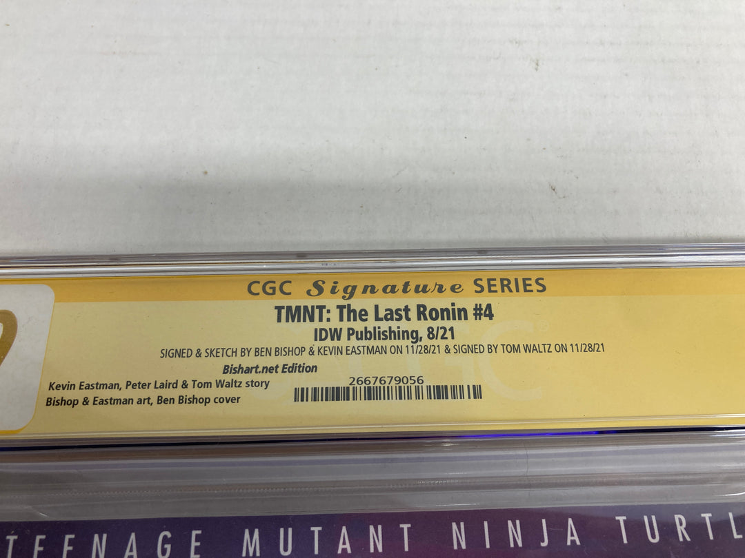 TMNT Last Ronin #4 CGC Signature Series 9.9 Mint Kevin Eastman Ben Bishop Tom Waltz