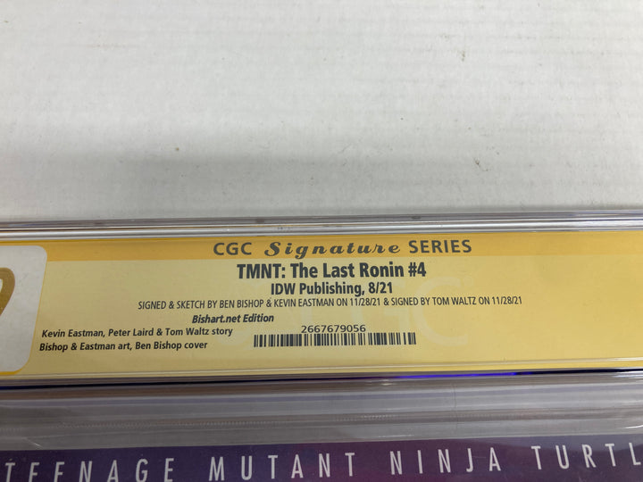 TMNT Last Ronin #4 CGC Signature Series 9.9 Mint Kevin Eastman Ben Bishop Tom Waltz
