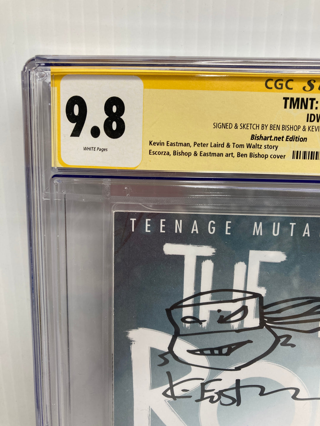 TMNT The Last Ronin #3 CGC Signature Series 9.8 Signed Kevin Eastman Tom Waltz Ben Bishop