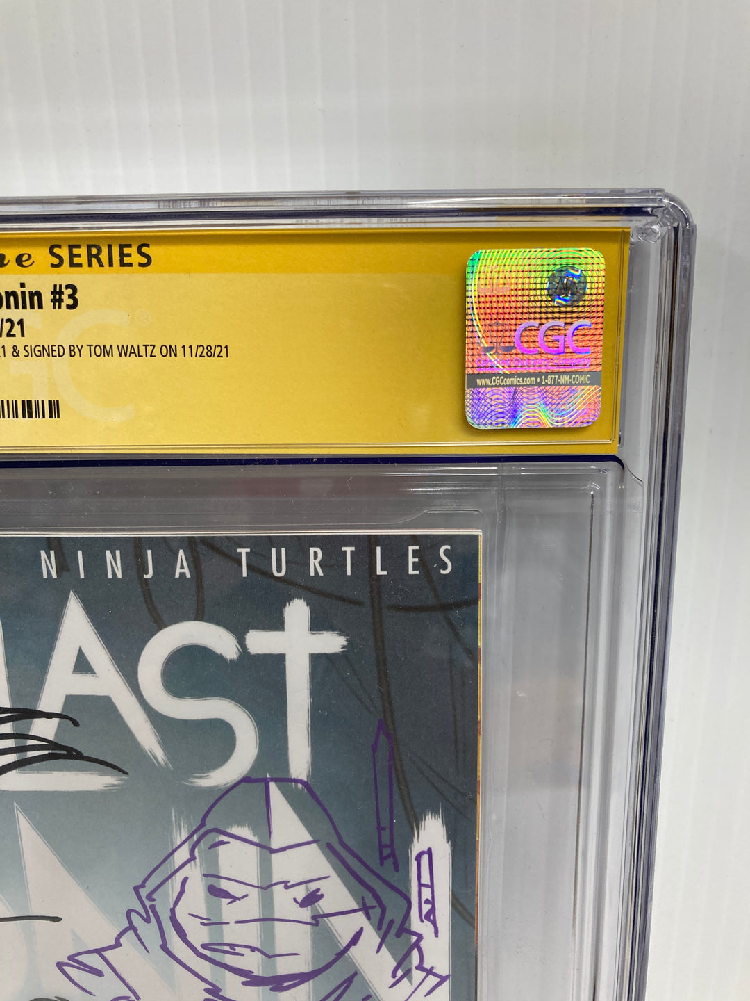 TMNT The Last Ronin #3 CGC Signature Series 9.8 Signed Kevin Eastman Tom Waltz Ben Bishop