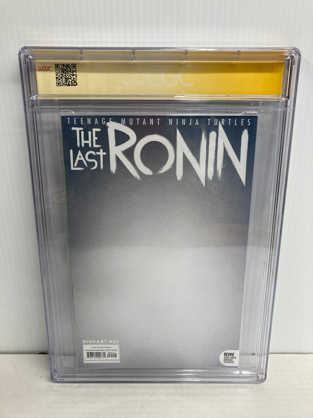 TMNT The Last Ronin #3 CGC Signature Series 9.8 Signed Kevin Eastman Tom Waltz Ben Bishop