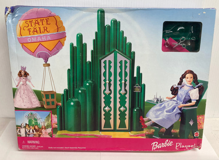 Barbie Wizard of Oz Playset - Emerald City Omaha State Fair - 2000