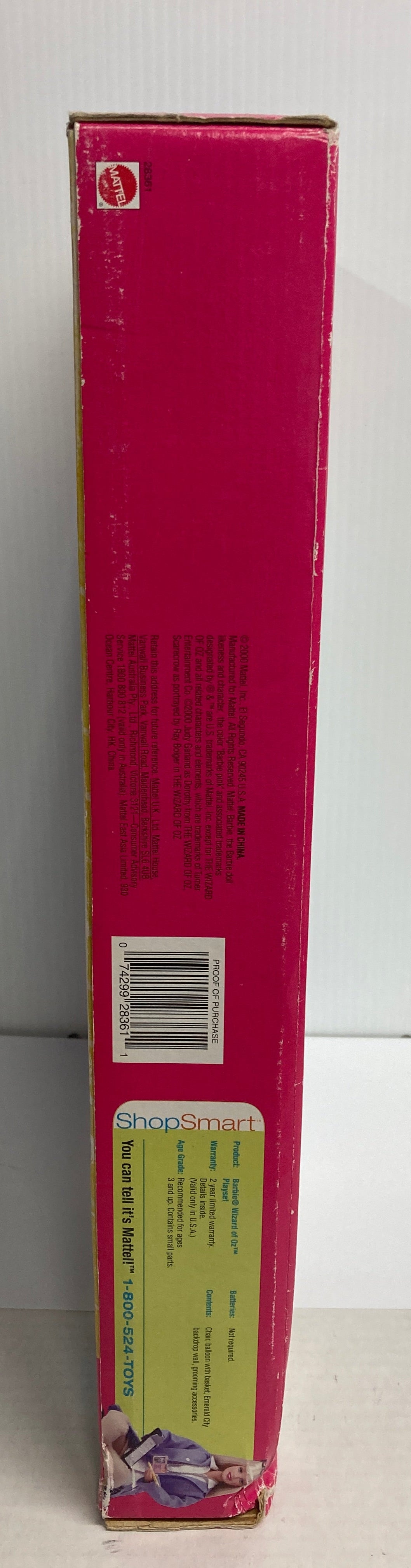 Barbie Wizard of Oz Playset - Emerald City Omaha State Fair - 2000