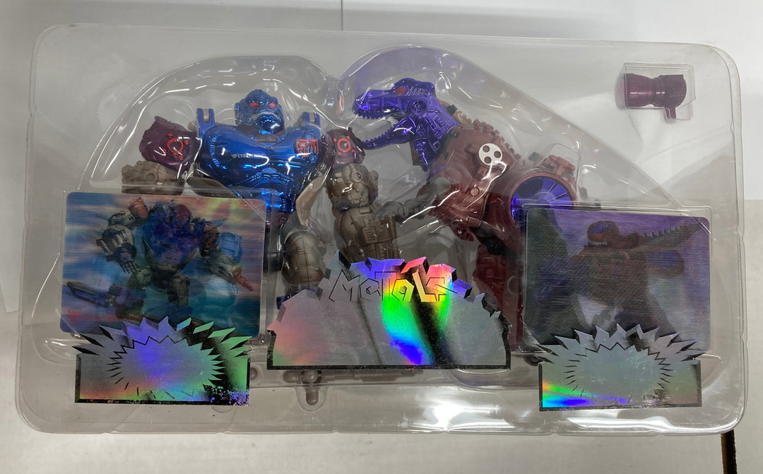 Transformers Beast Wars Metals Convoy vs Megatron complete VS-40 Transmetal - Opened