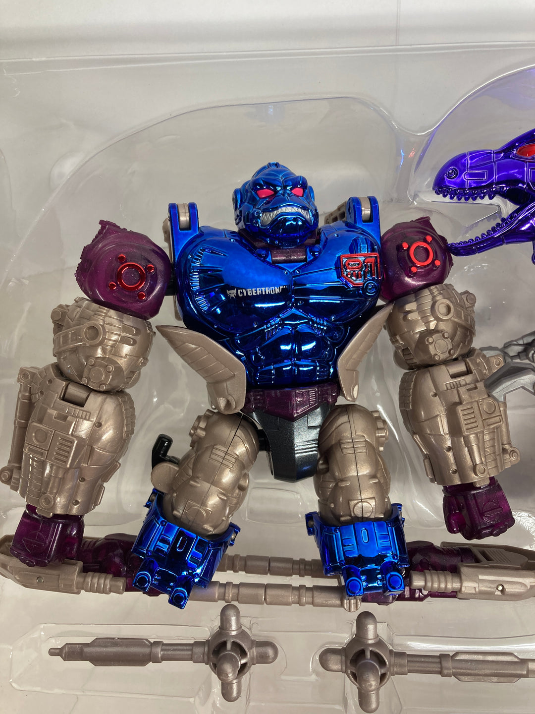 Transformers Beast Wars Metals Convoy vs Megatron complete VS-40 Transmetal - Opened