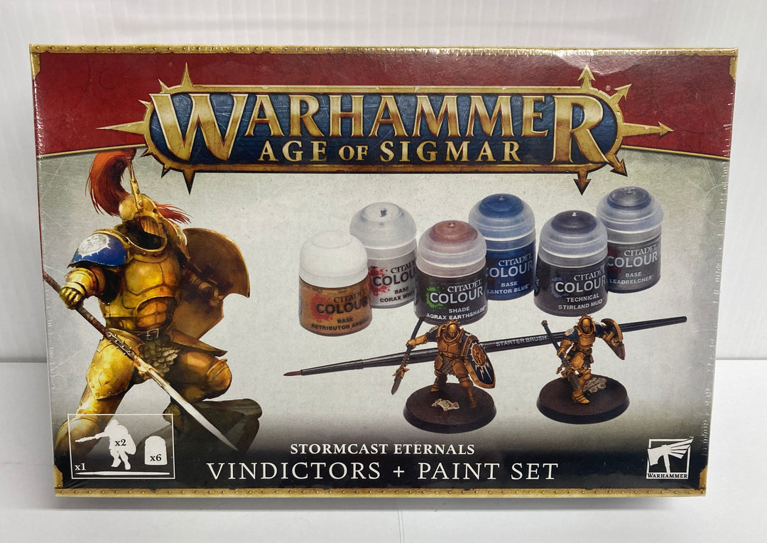 Warhammer Games Workshop Stormcast Eternals Vindictors + Paint Set