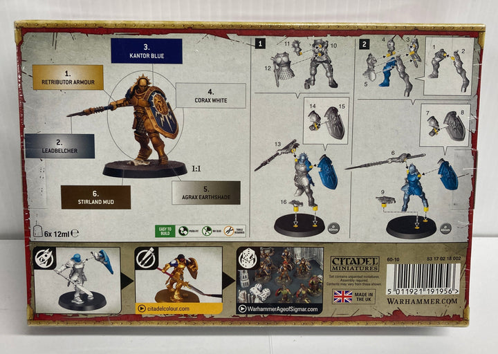 Warhammer Games Workshop Stormcast Eternals Vindictors + Paint Set