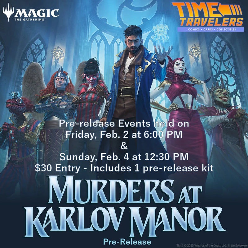 MTG - $30 Pre-Release Entry (Murders at Karlov Manor)