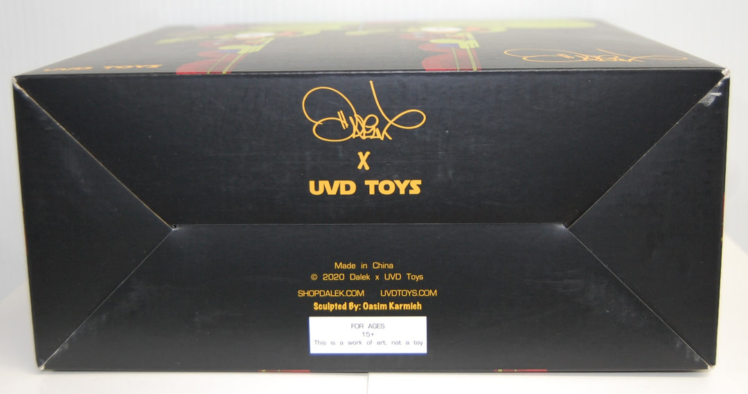 Dalek X UVD Toys - Space Monkey 7.5" Figure (Pink)  50/50 Signed 2020