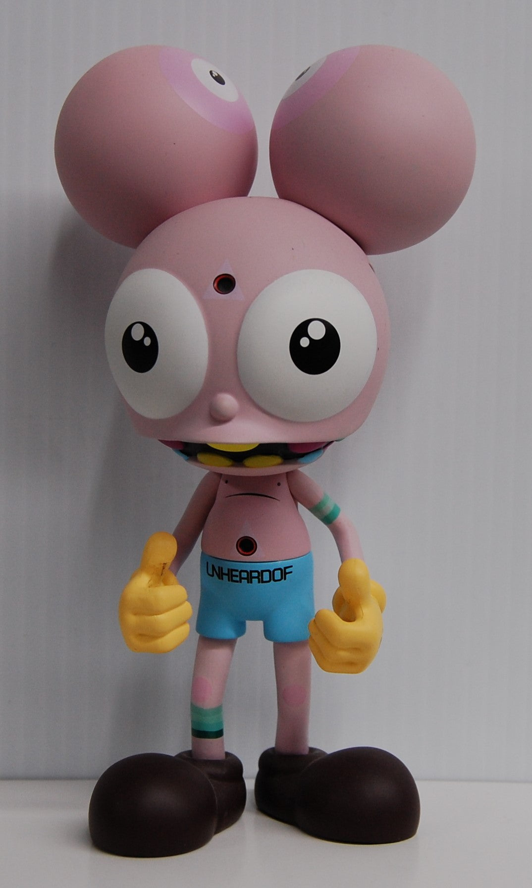 Dalek X UVD Toys - Space Monkey 7.5" Figure (Pink)  50/50 Signed 2020
