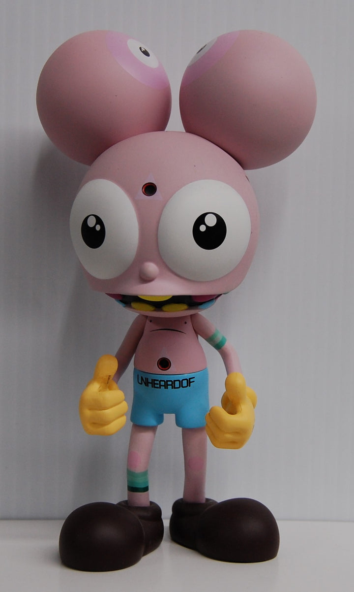 Dalek X UVD Toys - Space Monkey 7.5" Figure (Pink)  50/50 Signed 2020
