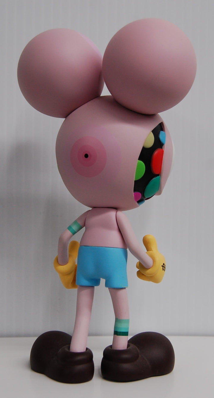 Dalek X UVD Toys - Space Monkey 7.5" Figure (Pink)  50/50 Signed 2020