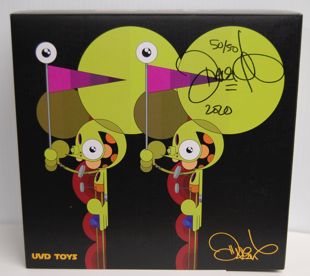 Dalek X UVD Toys - Space Monkey 7.5" Figure (Pink)  50/50 Signed 2020