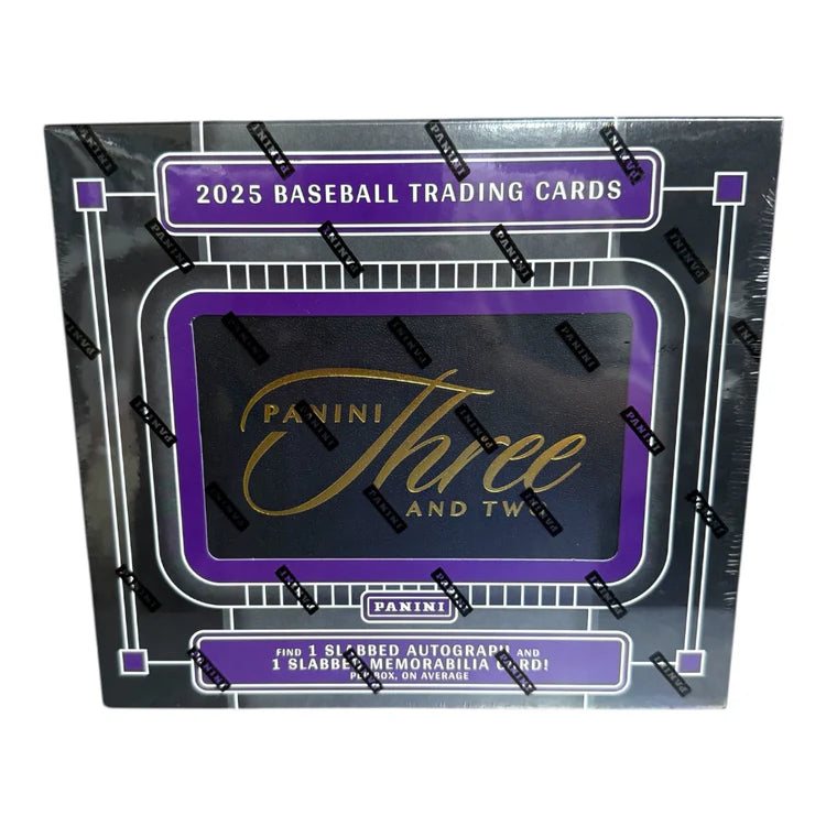 2025 Panini Three And Two Baseball Hobby Box