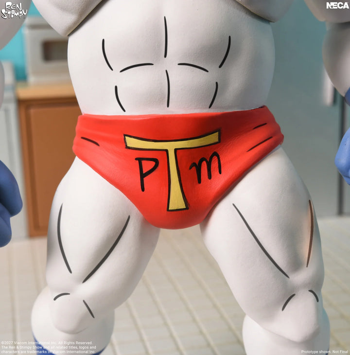 The Ren & Stimpy Show - Ultimate Powdered Toast Man 7" Scale Action Figure