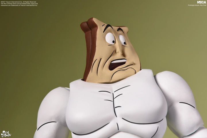 The Ren & Stimpy Show - Ultimate Powdered Toast Man 7" Scale Action Figure