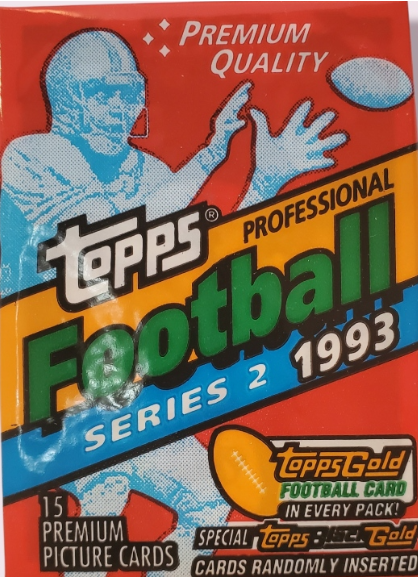 1993 Topps Football Series 2 Sealed Wax Pack