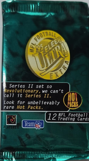 1995 Fleer Ultra Extra Football Series II Sealed Pack