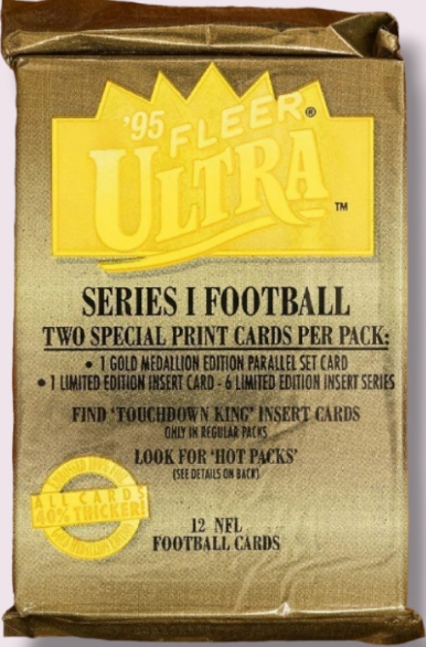 1995 Fleer Ultra Football Series 1 Sealed Pack