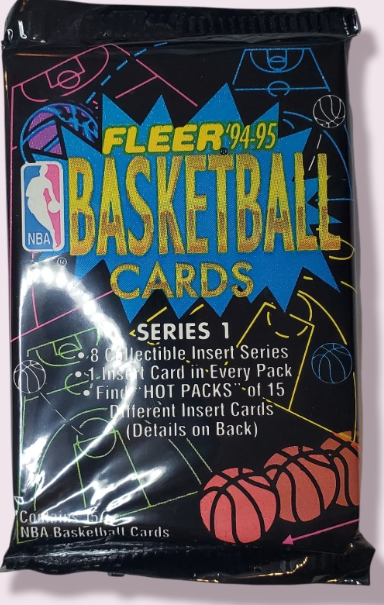1994-95 Fleer Basketball Series 1 Sealed Pack