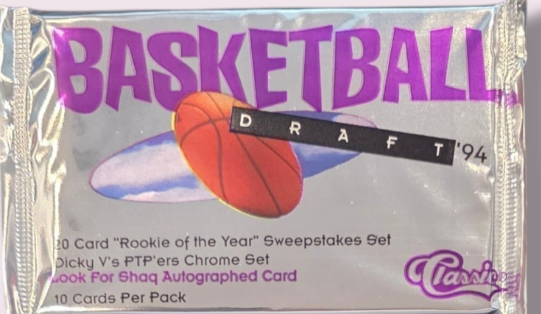 1994 Classic Basketball Draft '94 Sealed Pack
