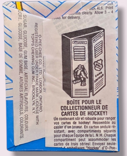 1989-90 O-Pee-Chee Hockey Sealed Wax Pack