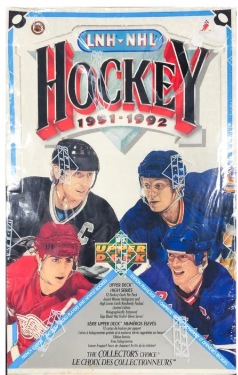 1991-92 Upper Deck Hockey French Edition Sealed Pack