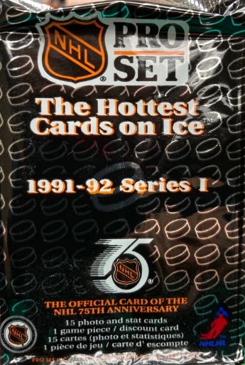 1991-92 Pro Set Hockey English Series 1 Sealed Pack