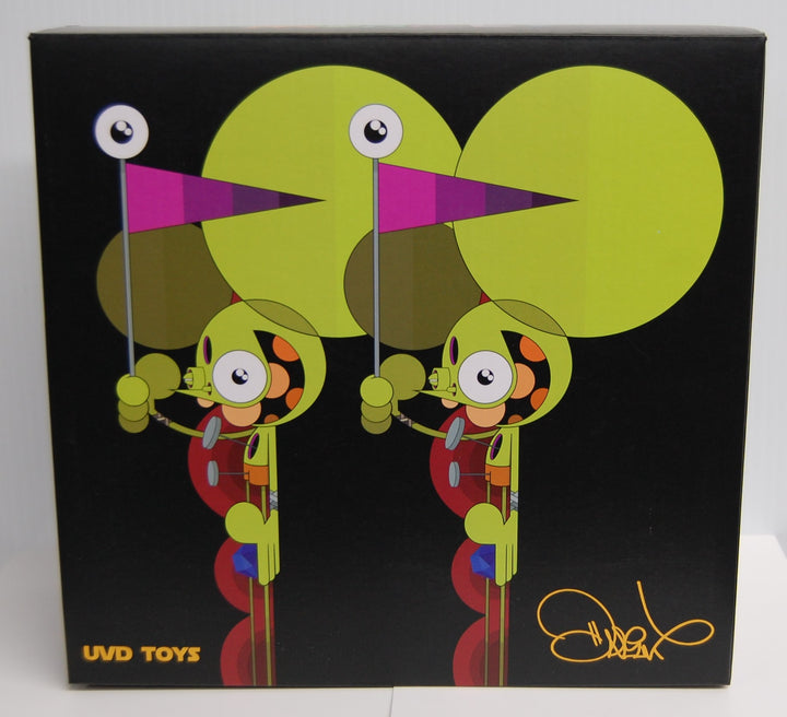 Dalek X UVD Toys - Space Monkey 7.5" Figure (Blue)  42/75 Signed 2020