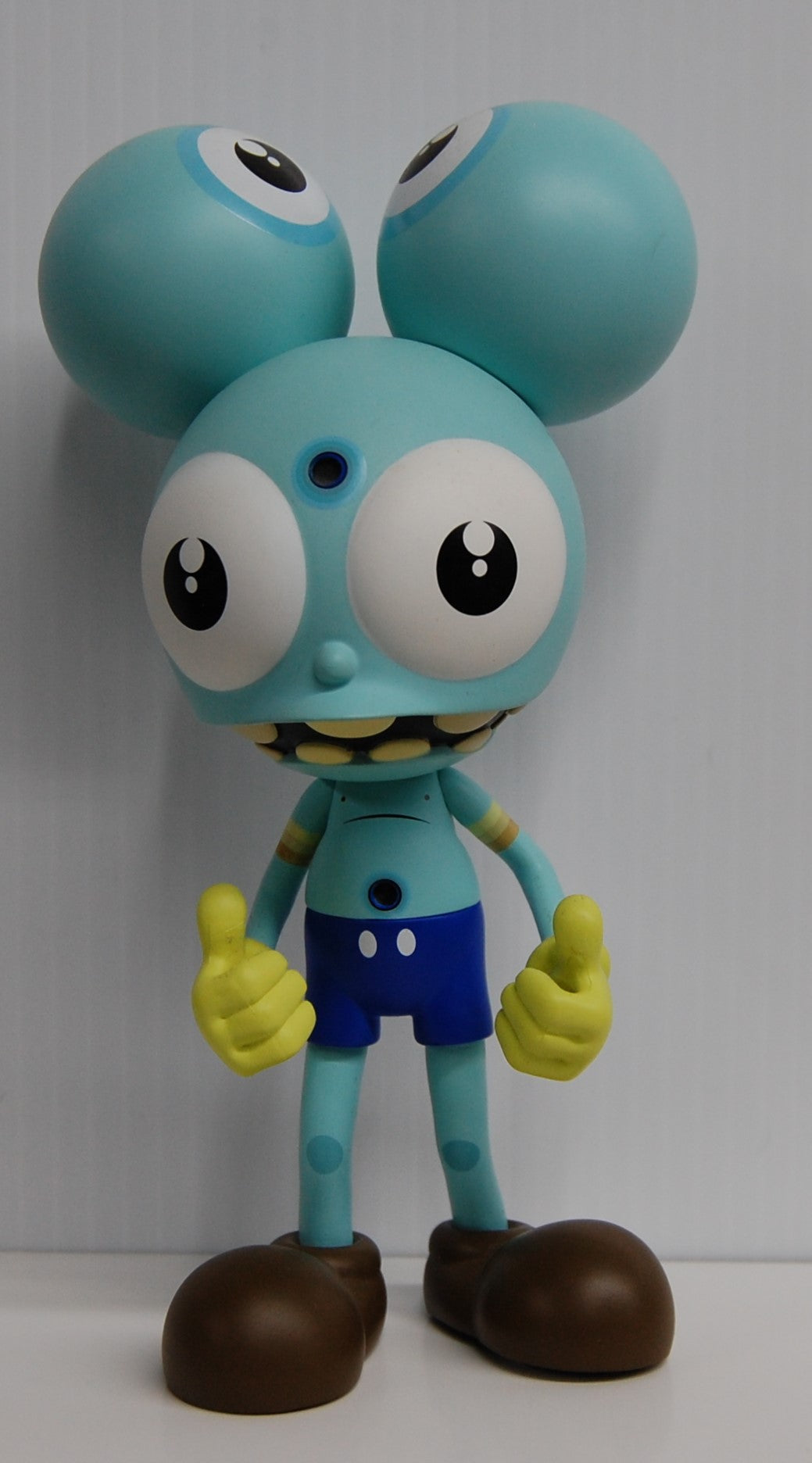 Dalek X UVD Toys - Space Monkey 7.5" Figure (Blue)  42/75 Signed 2020