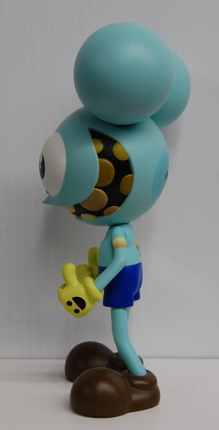 Dalek X UVD Toys - Space Monkey 7.5" Figure (Blue)  42/75 Signed 2020